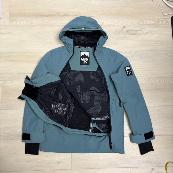 MONTEC Doom Jacket Waterproof Snowboard Ski Winter Parka Coat Mens XS - Picture 6 of 11